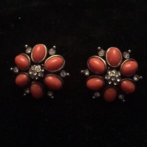 Flower earrings